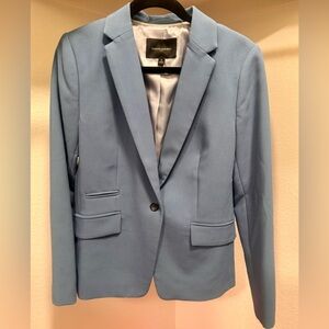 Banana Republic Factory Tailored Blue Blazer- Intricate Seam Details - Size 8